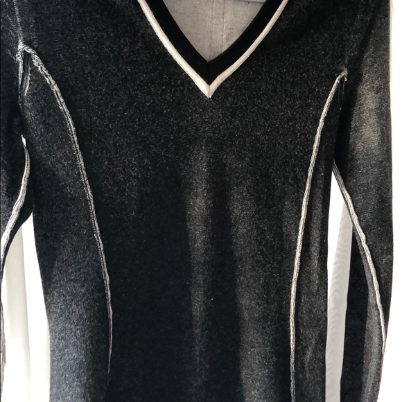 Charcoal Rag & Bone Knit Dress - Picture 3 of 6